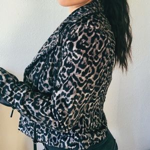 BEBE suede jacket